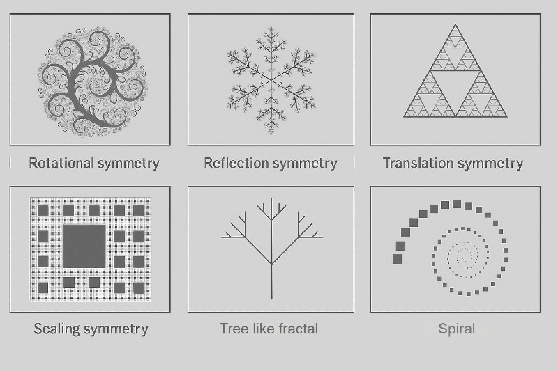 Fractal structures across scales
