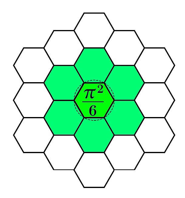 Pattern Field Theory hexagonal Pi logo